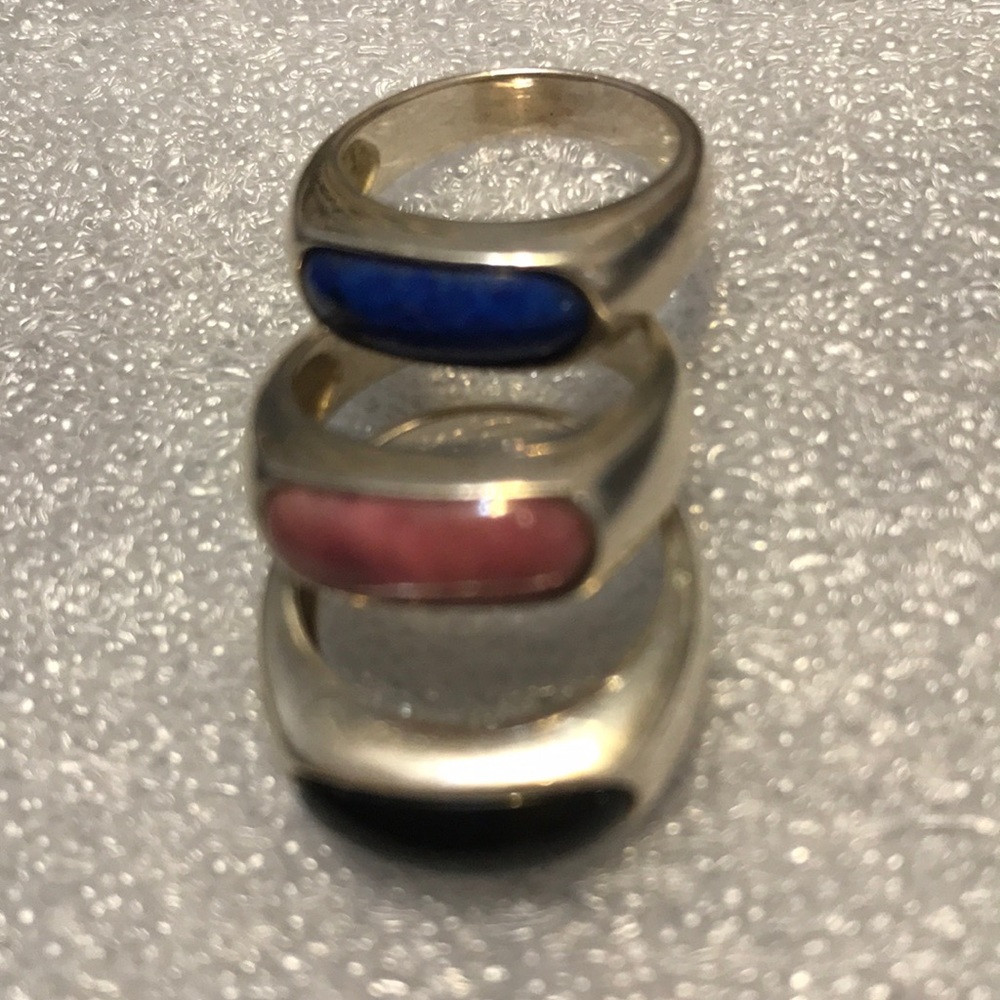 Pinky rings (3) size 5